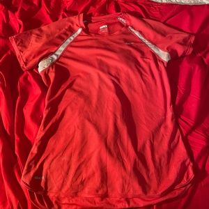 Coral Womens Nike Dri Fit Top